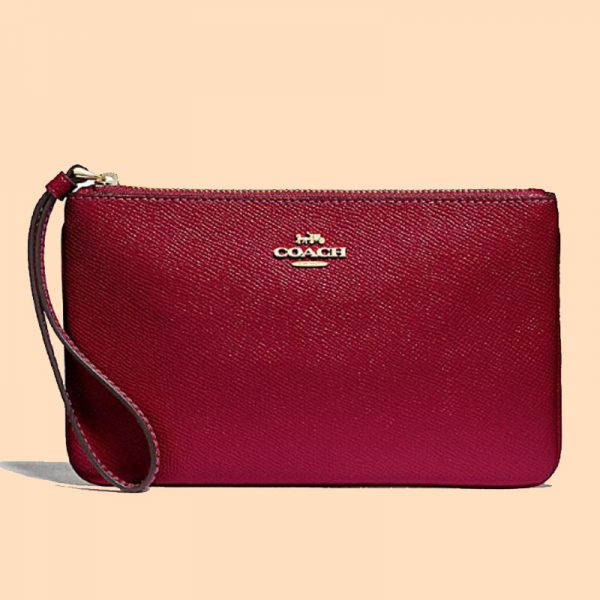 coach pink cherry purse