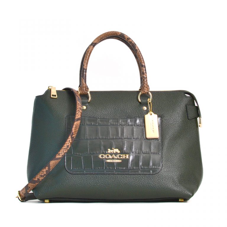 coach large emma satchel