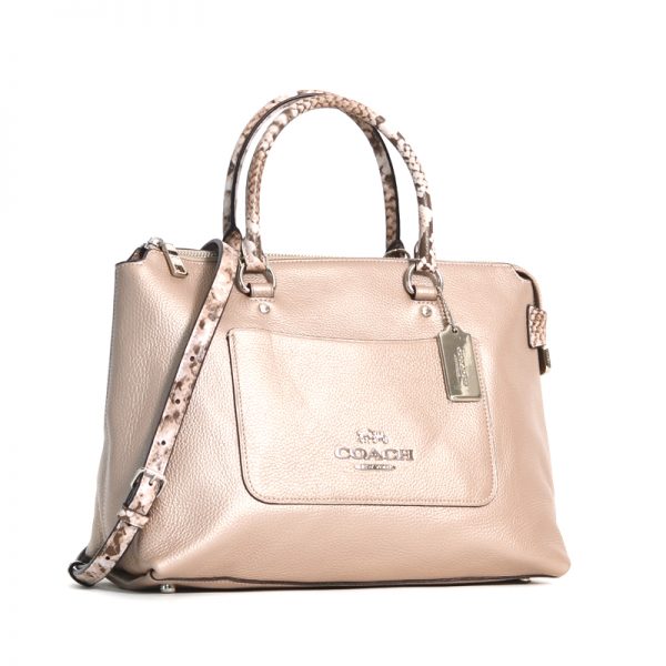 coach large emma satchel