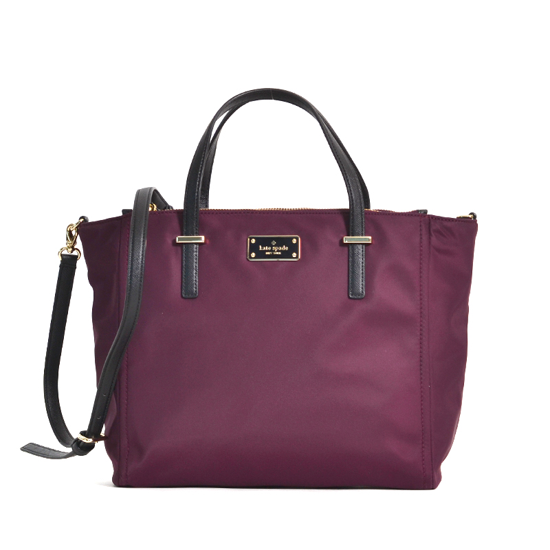 kate spade plum tote