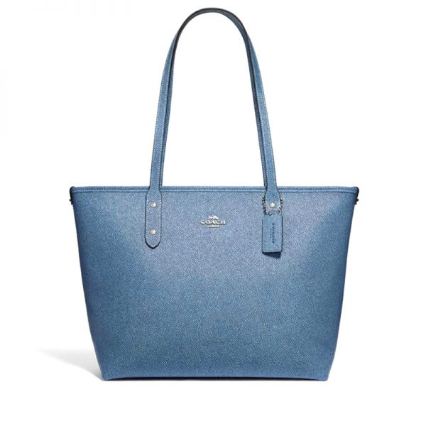 coach tote denim