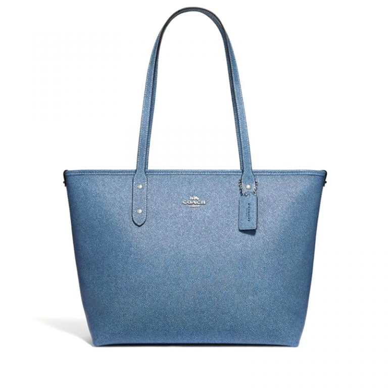 Coach City Zip Tote Denim - Averand