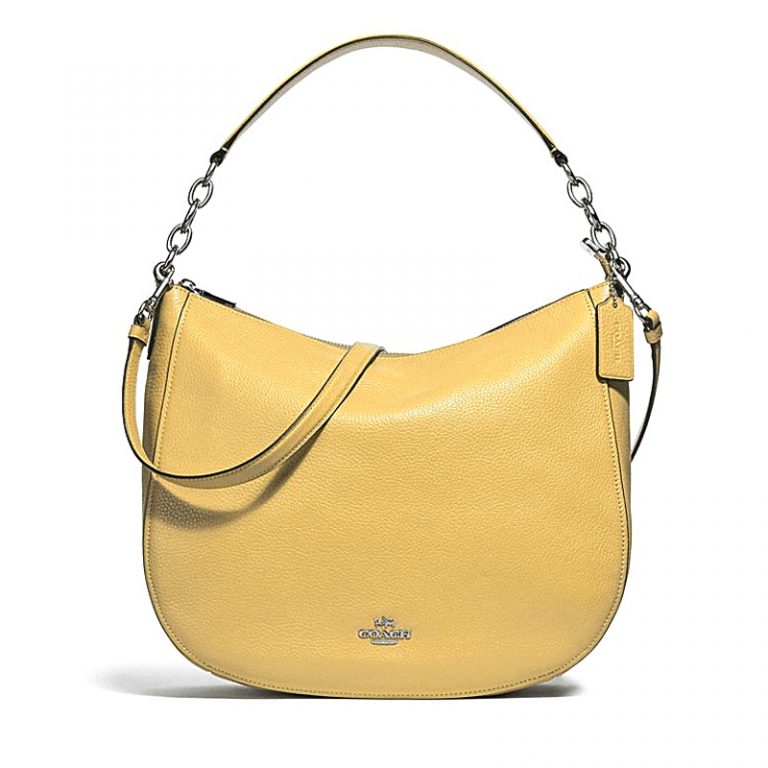 Coach Elle Hobo Light Yellow - Averand