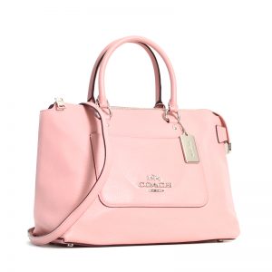 coach emma satchel pink