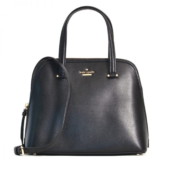 Kate Spade Patterson Drive Medium Dome Satchel Black - Averand