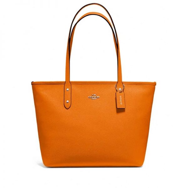 coach city tote zip