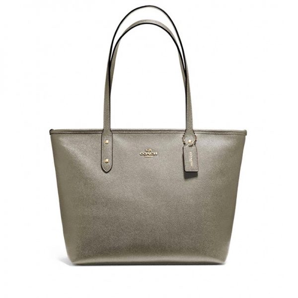 Coach City Zip Tote Military Green Averand