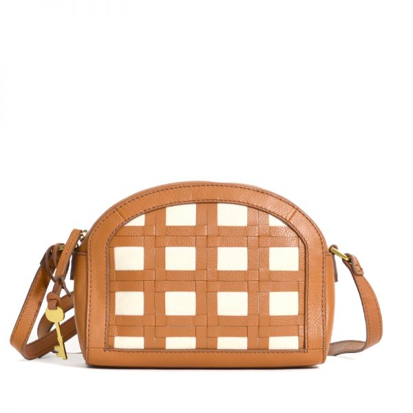 fossil tan crossbody