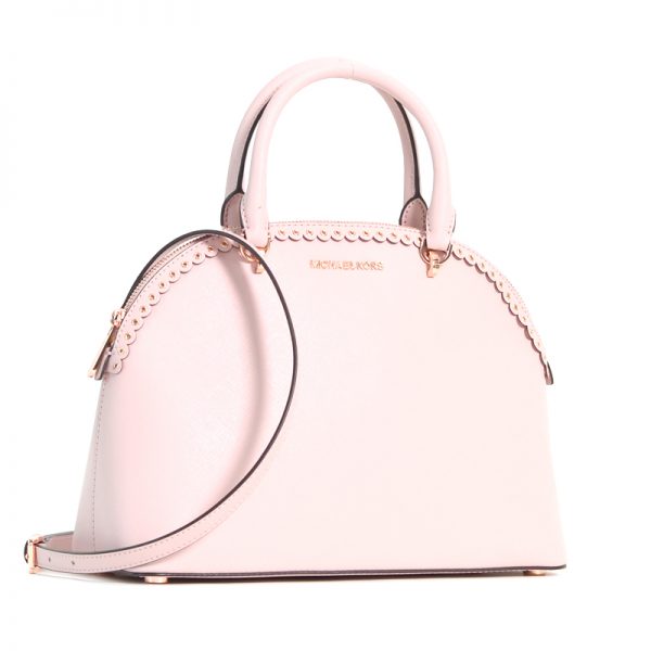 Michael Kors Emmy Large Dome Satchel Rivets Blossom - Averand