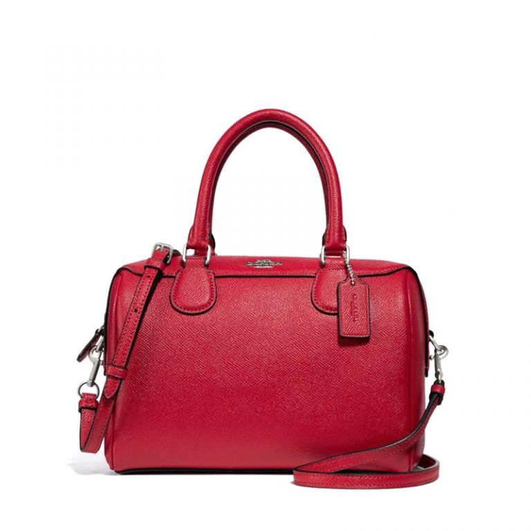 Coach Mini Bennett Satchel Bright Cardinal - Averand