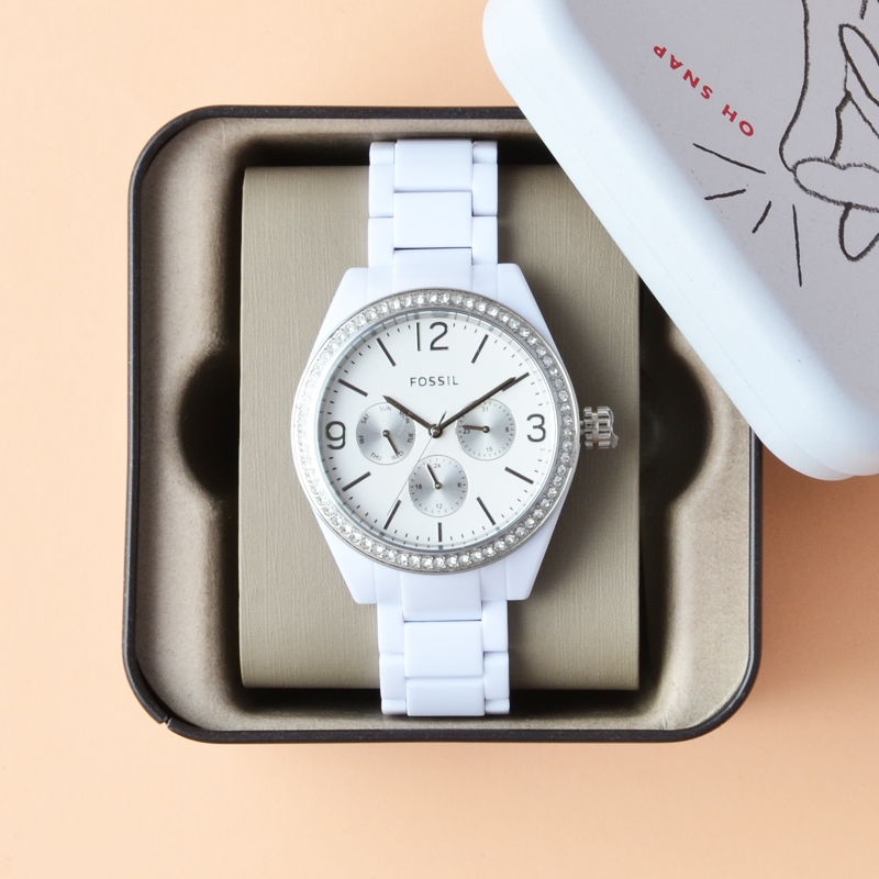 Fossil caleigh online watch