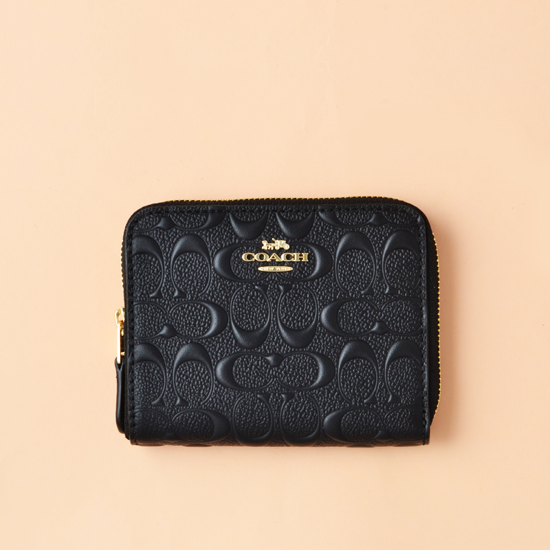 Coach Small Quilted Leather Wallet | IUCN Water