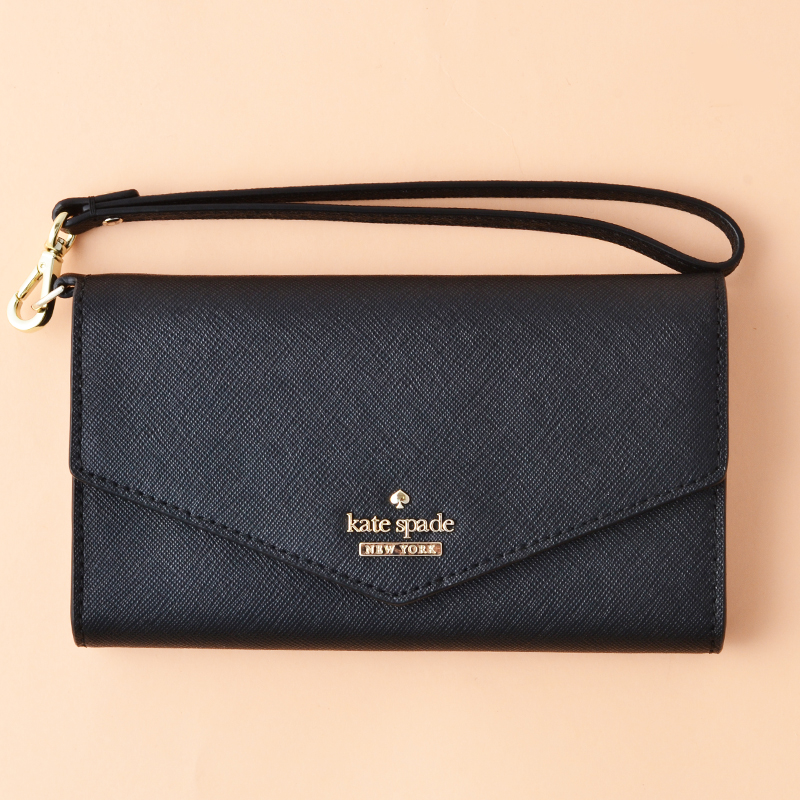 Kate Spade Laurel Way Iphone Wristlet Black - Averand