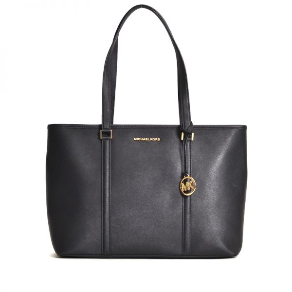 Michael Kors Sady Large Multifunctional Top Zip Tote Black - Averand