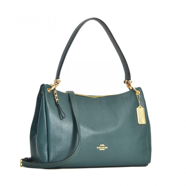 Coach Mia Shoulder Bag Evergreen - Averand