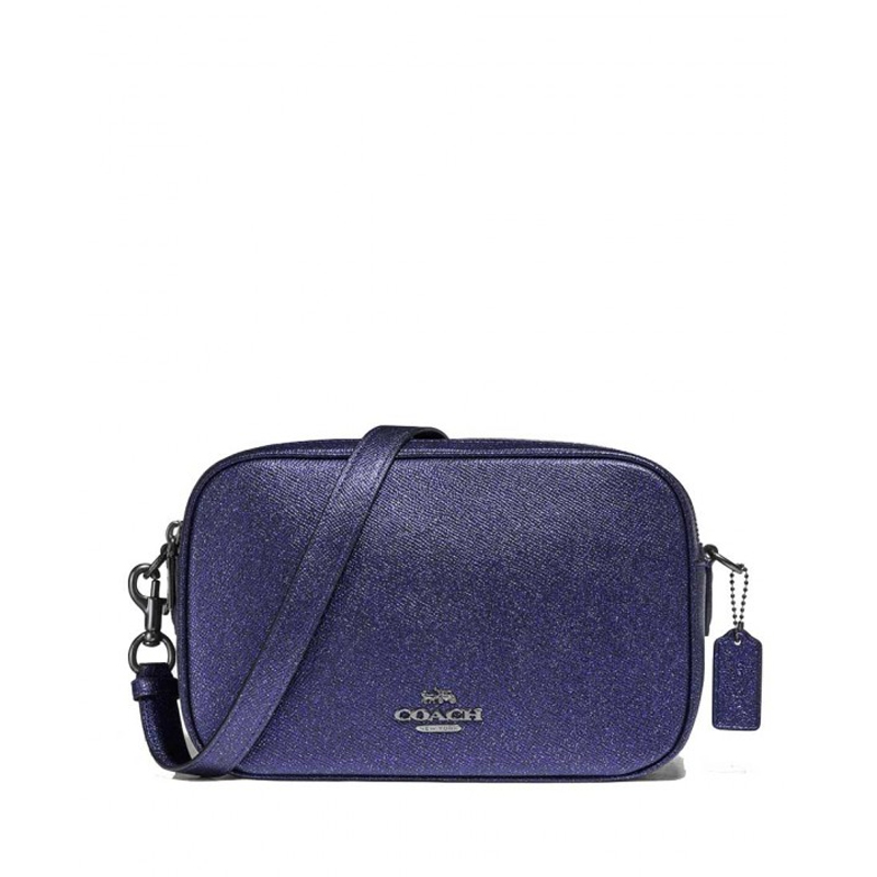 Coach Jes Crossbody Camera Bag in Denim & Navy Blue Leather - Coach 65 –  Essex Fashion House