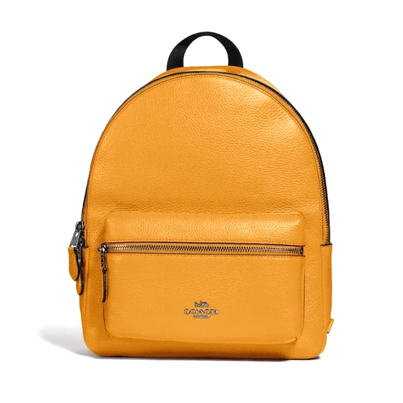 Coach yellow outlet backpack