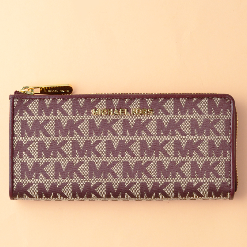 mk oxblood wallet
