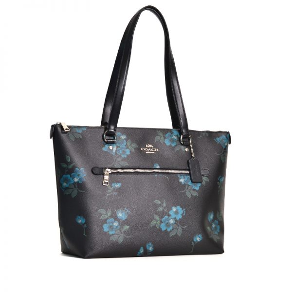 coach black gallery tote