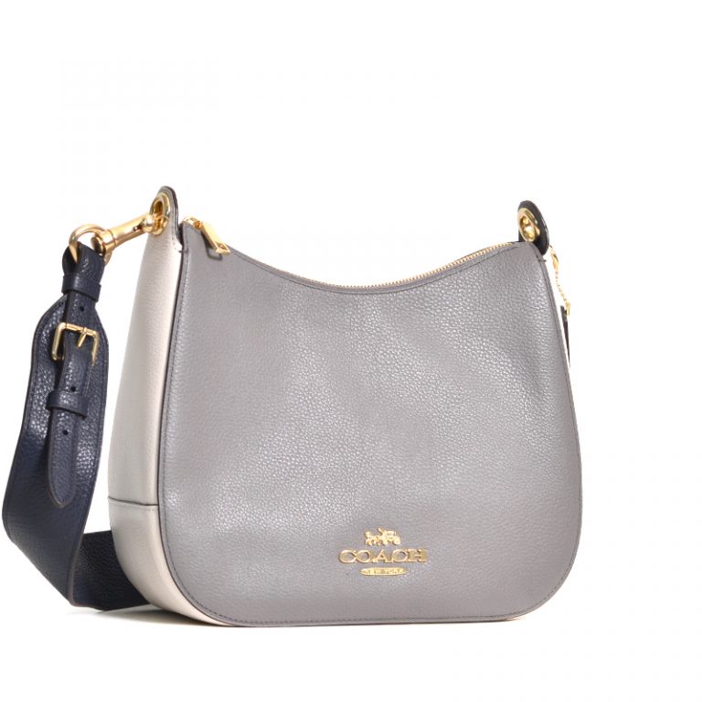 coach colorblock hobo bag