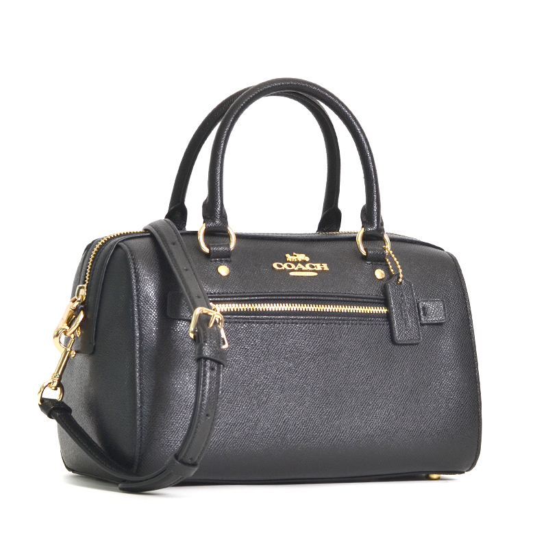 Coach Rowan Satchel Black - Averand