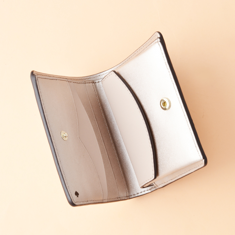 Nadine slim discount bifold card holder