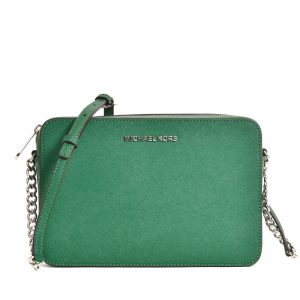 michael kors green jet set tote