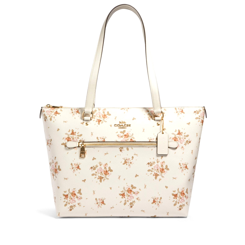 Coach Gallery Tote Rose Bouquet Print Chalk Multi ETA 23rd Mar - Averand