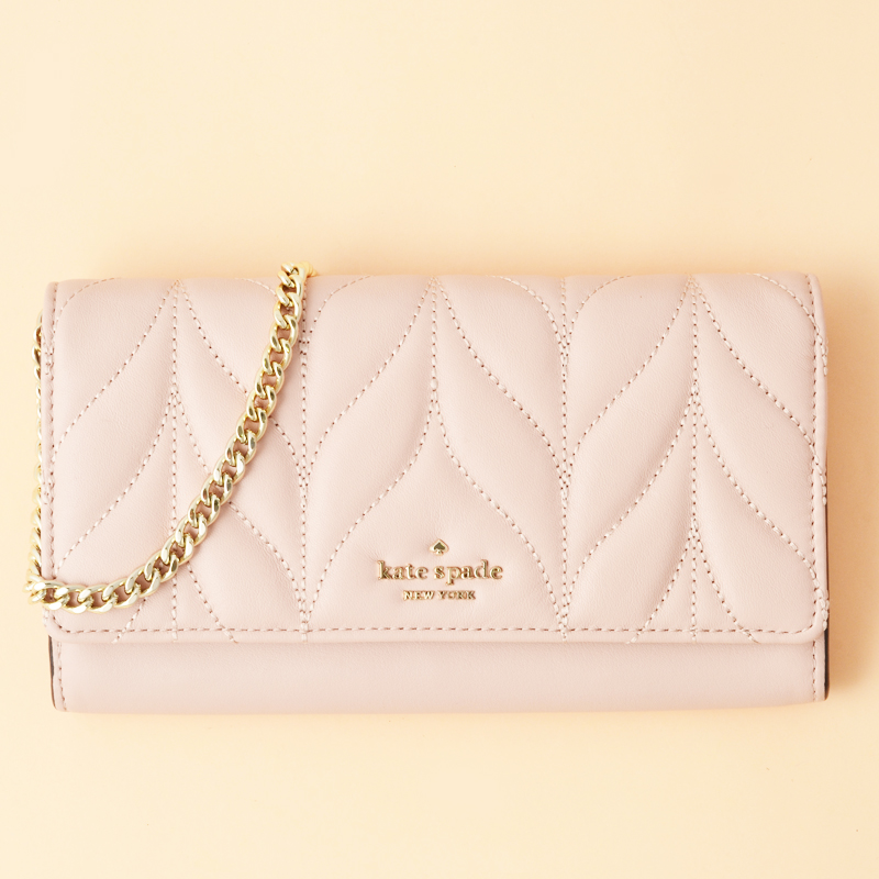 kate spade quilted clutch