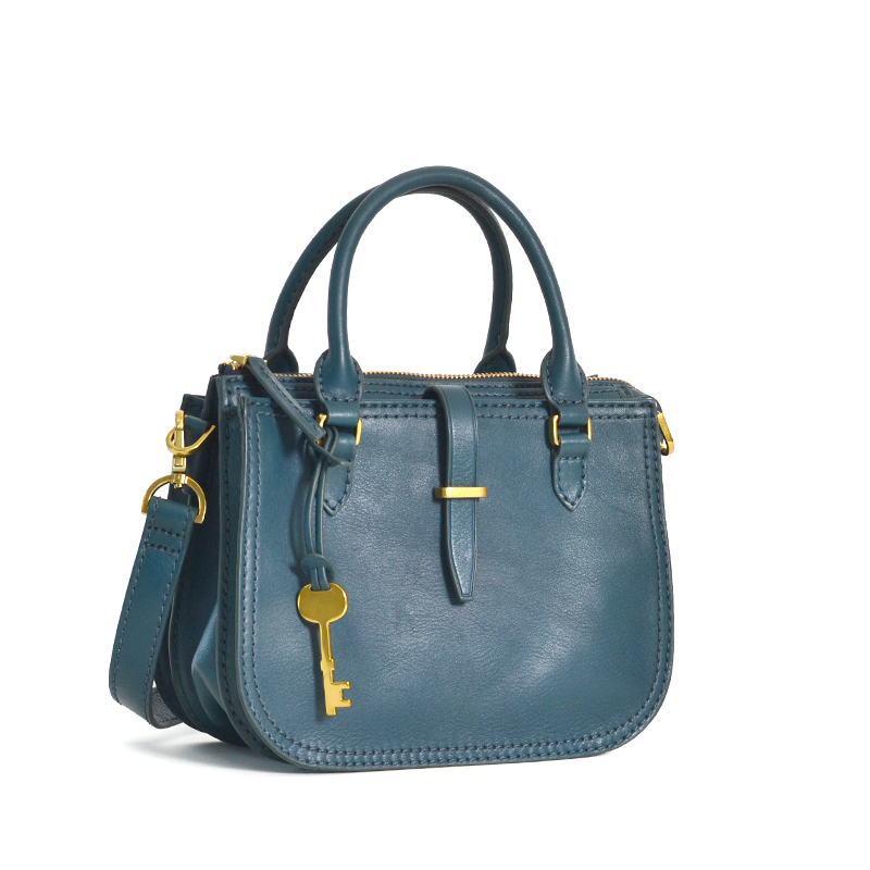 Fossil Ryder Mini Satchel Indian Teal Averand