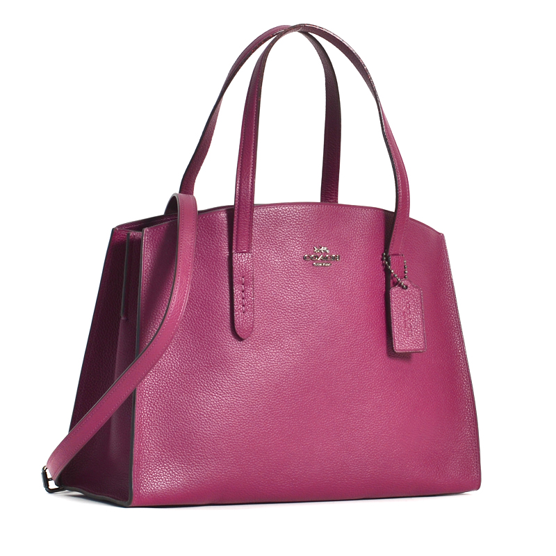 Coach Charlie Carryall Dark Berry - Averand