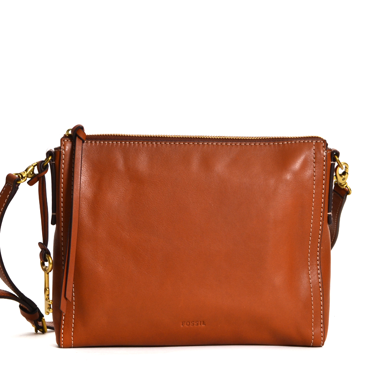 Fossil Emma East West Crossbody Brown