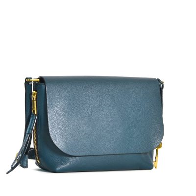 maya small flap crossbody fossil