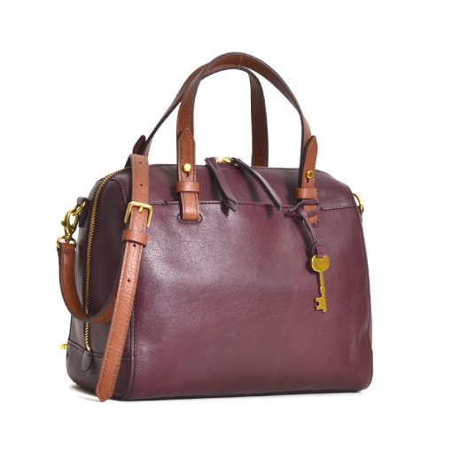 Fossil Rachel Satchel Fig - Averand