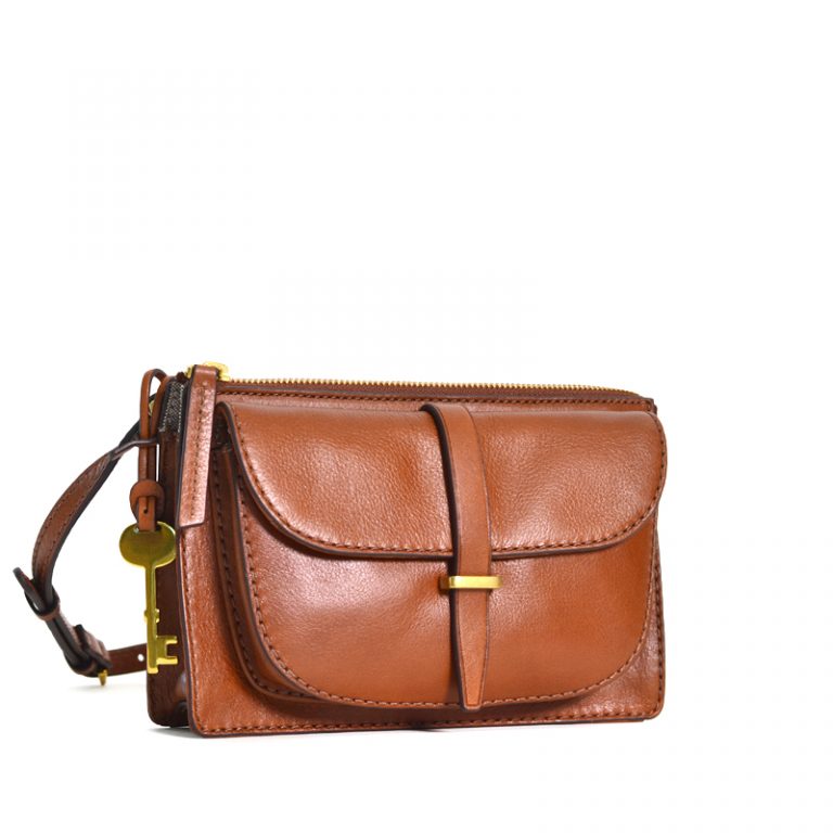 maya small flap crossbody fossil