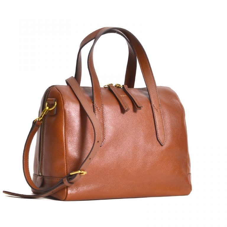 Fossil Sydney Satchel Brown - Averand