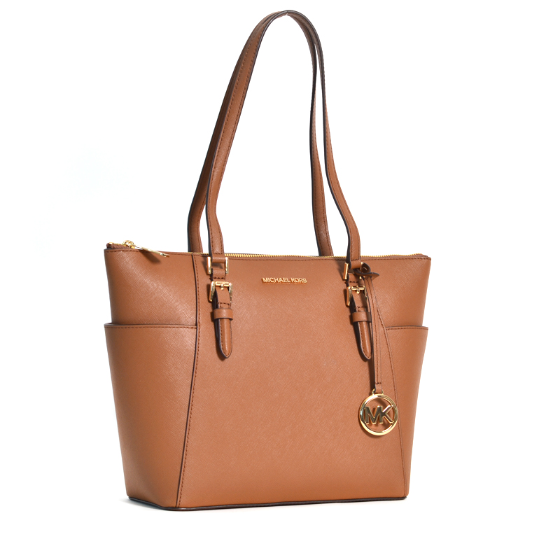 michael kors top zip tote