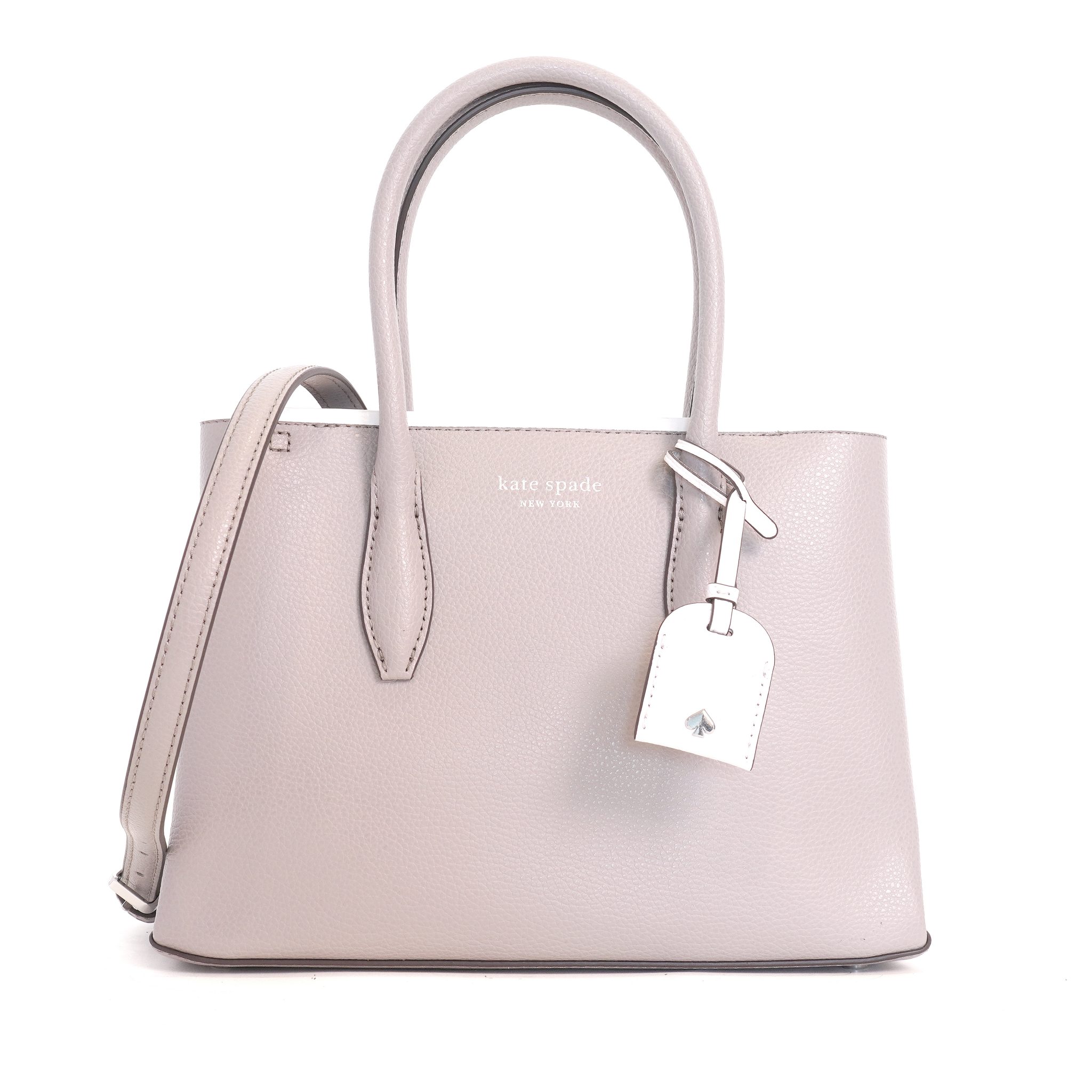 Kate Spade Eva Small Top Zip Satchel Soft Taupe Averand