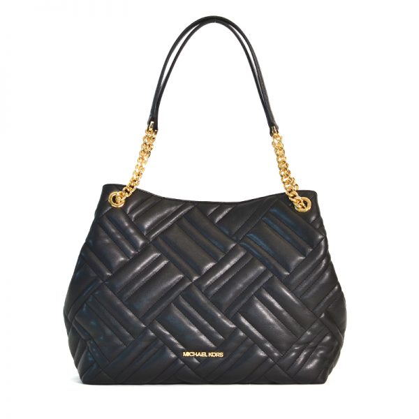 michael kors peyton large quilted tote bag