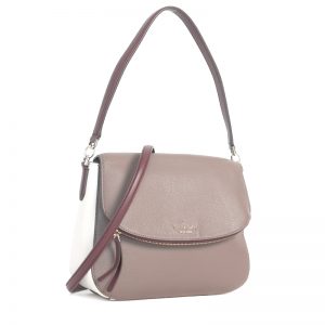 jackson colorblock medium flap shoulder bag