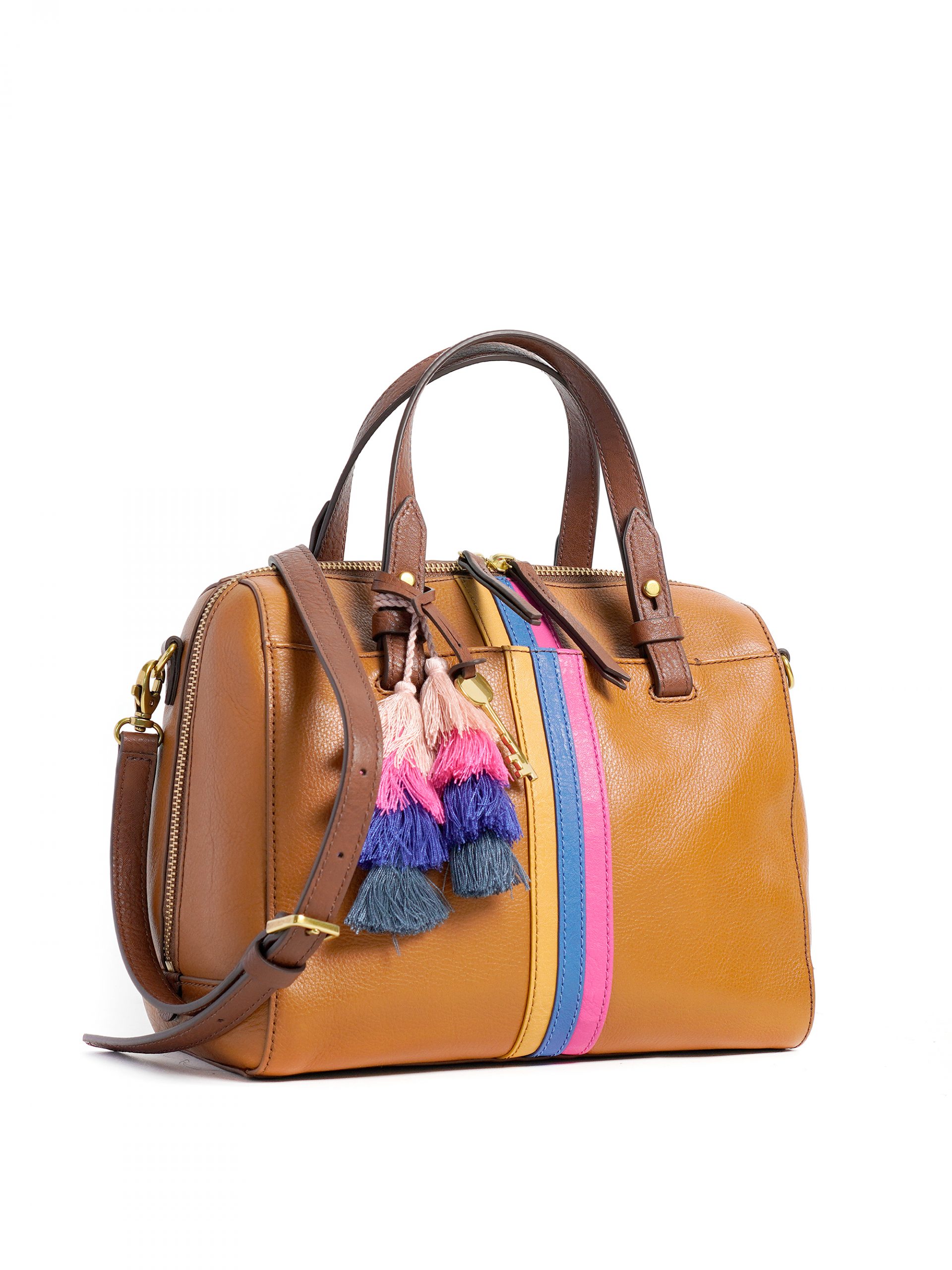 Fossil Rachel Satchel Tan