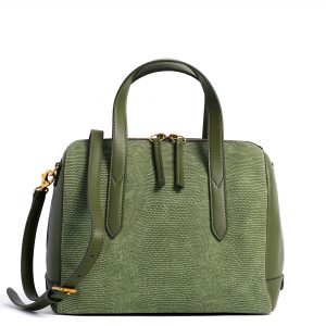 fossil sydney satchel grey