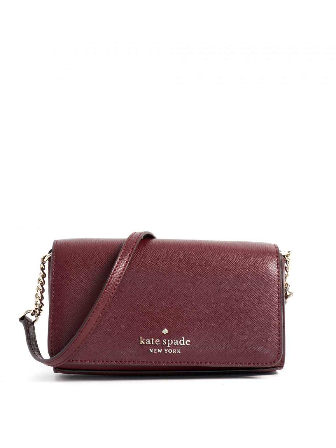 Kate Spade Staci Small Flap Crossbody Cherrywood Averand