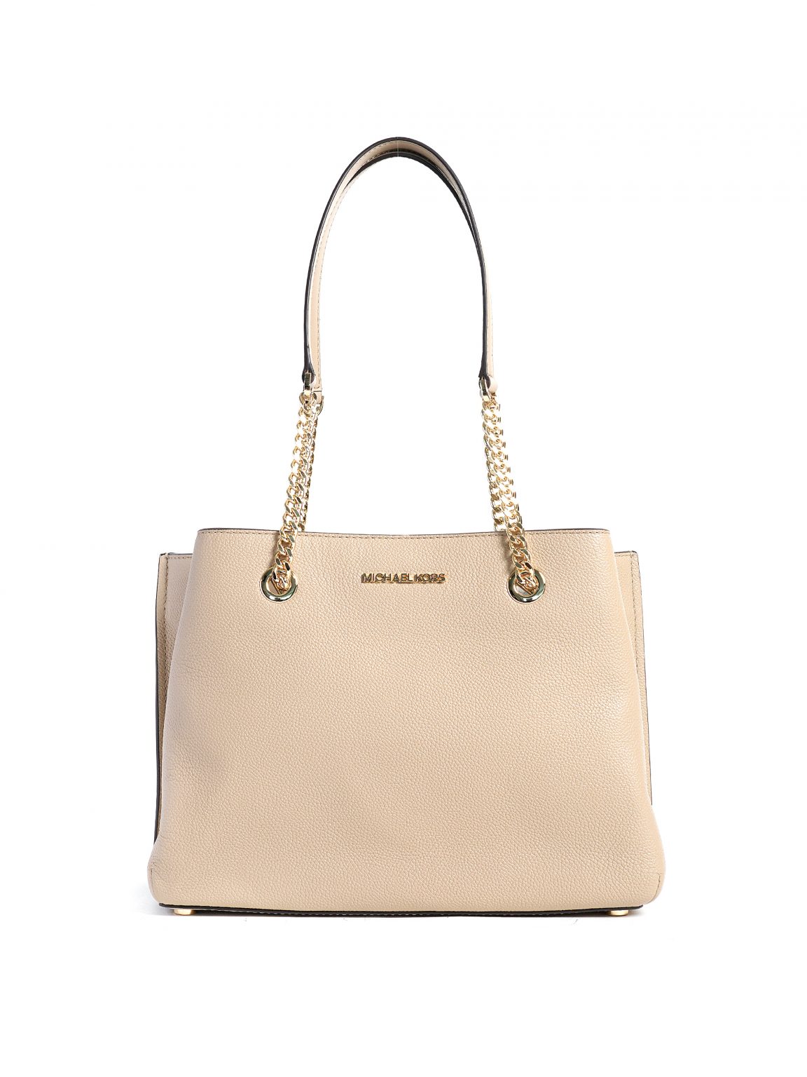 Michael Kors Teagen Large Long Drop Satchel Bisque - Averand