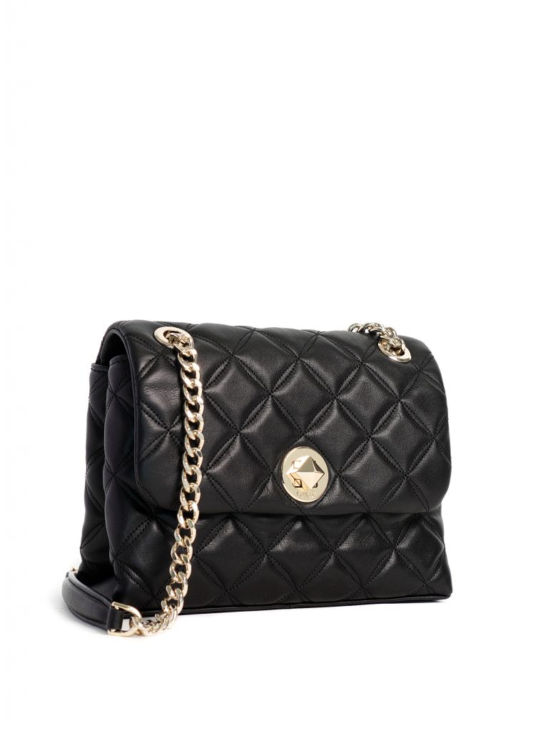 Kate Spade Natalia Small Flap Crossbody Black - Averand