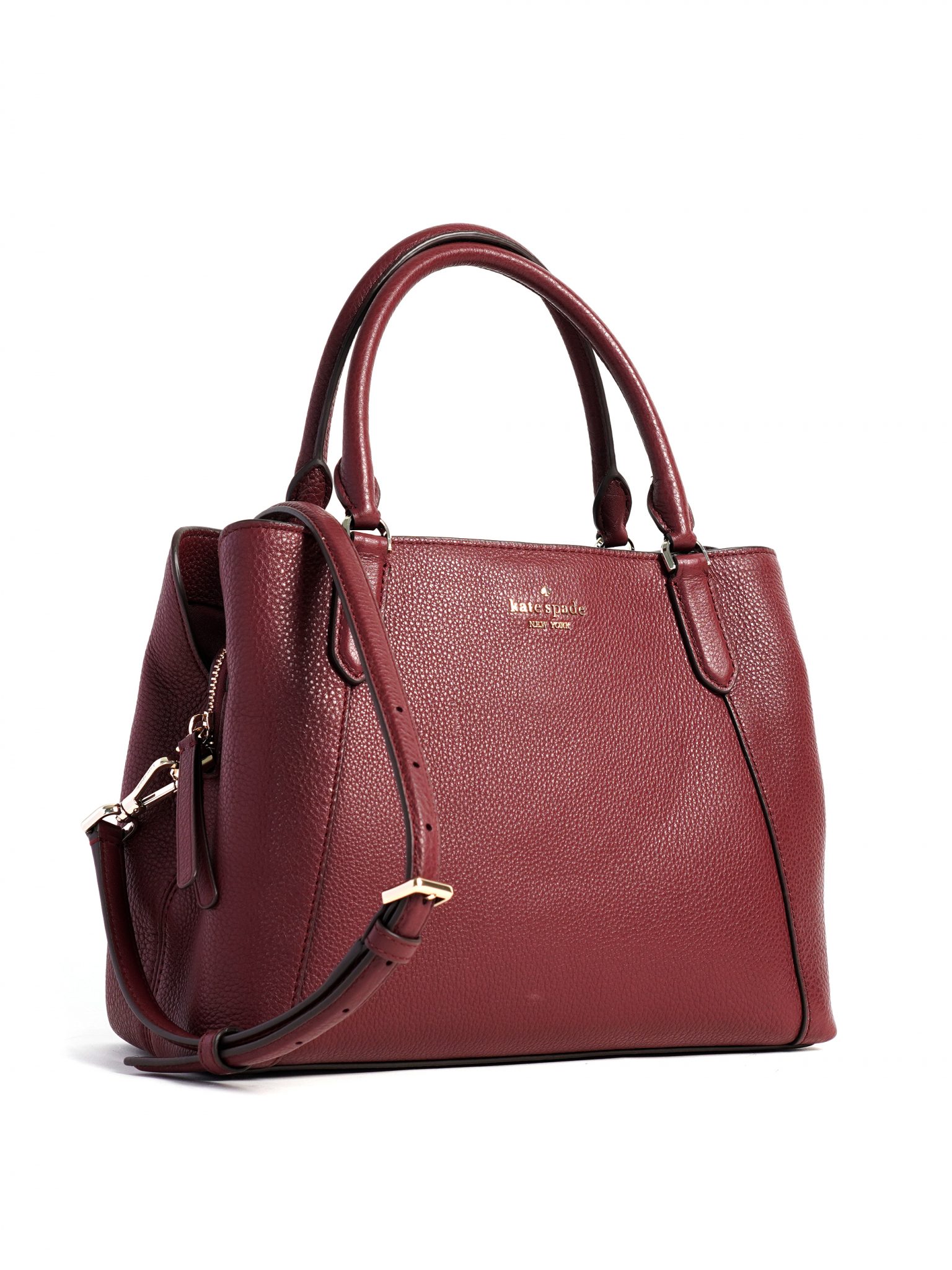 Kate Spade Jackson Medium Satchel Cherrywood - Averand