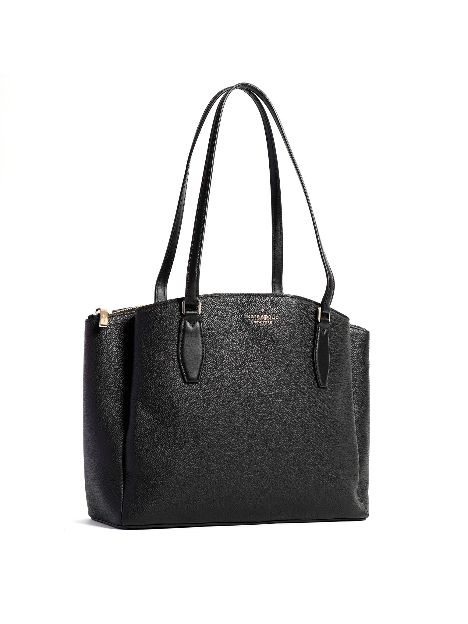 Kate Spade Monet Large Triple Compartment Tote Black ETA 5th Apr - Averand