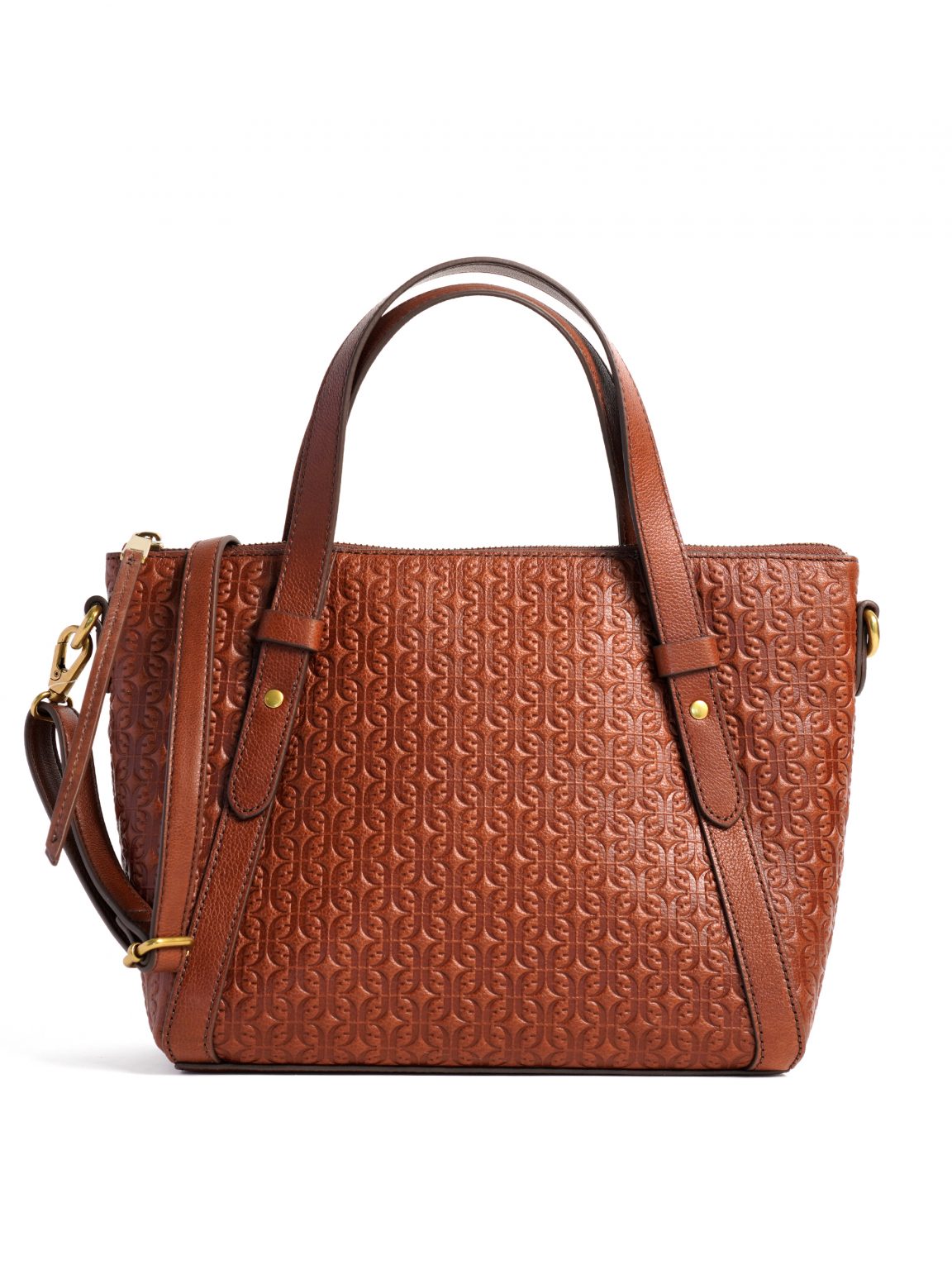 Fossil Avondale Satchel Multi Brown - Averand