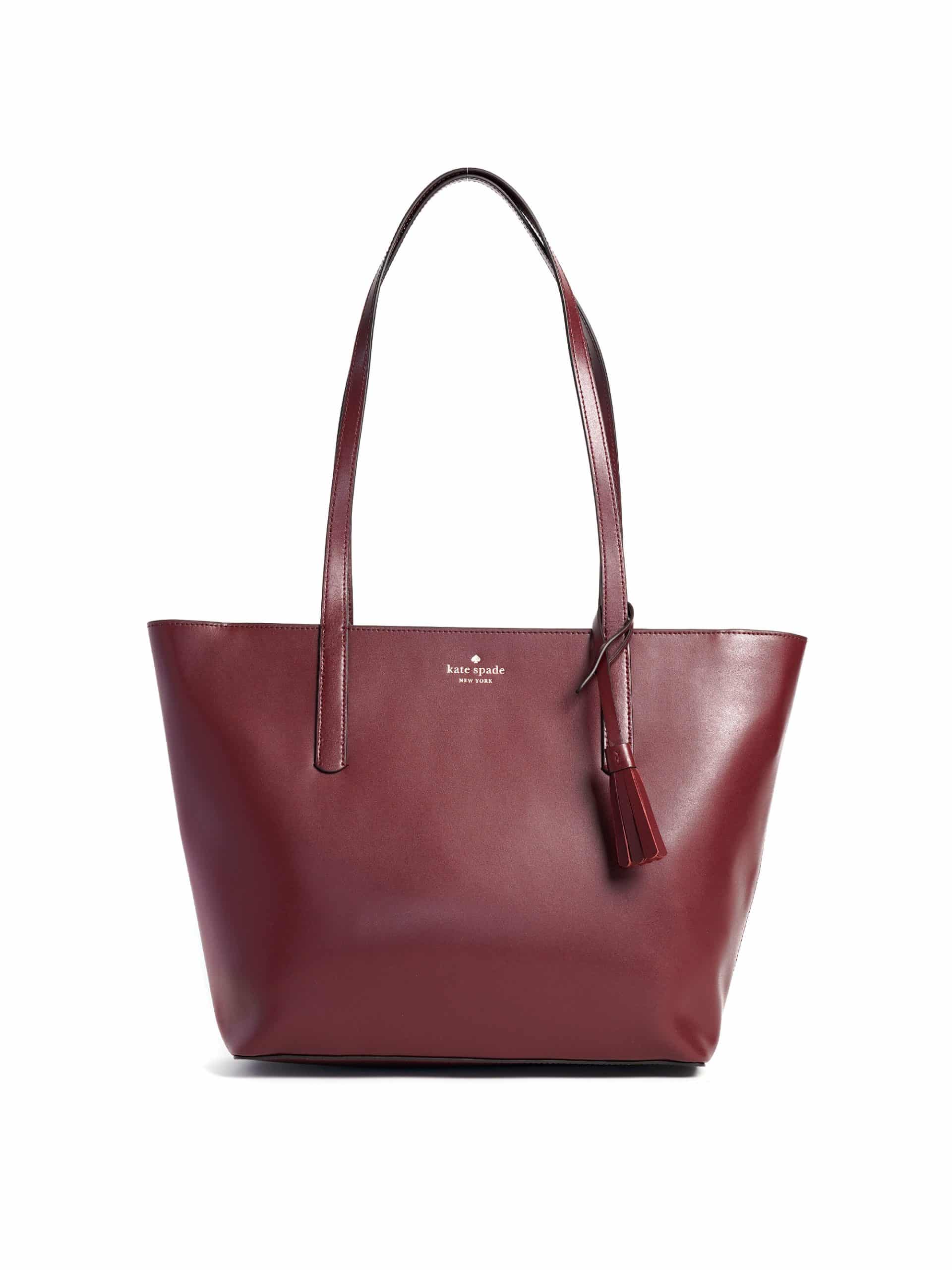 Kate Spade Emilia Large Tote Cherrywood Averand