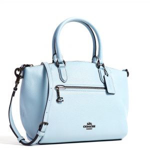 coach elise satchel grey